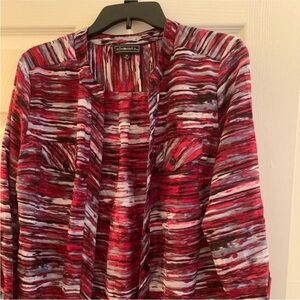 Elementz Abstract Print Blouse – Size Medium